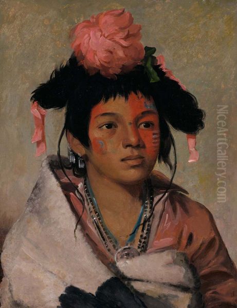 Tcha-kauk-o-ko-maugh, Great Chief, a Boy - view 1