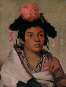 Tcha-kauk-o-ko-maugh, Great Chief, a Boy by George Catlin