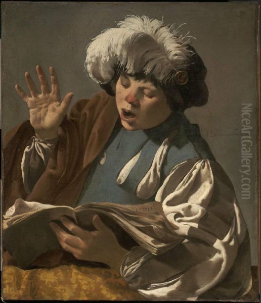 Singing Boy - view 1