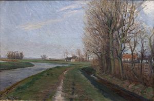 Eftermiddag i april by Albert Gottschalk