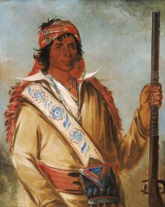 Steeh-tcha-ko-me-co, Great King (called Ben Perryman), a Chief