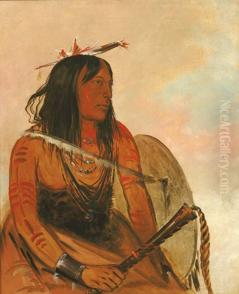Ish-a-ro-yeh, He Who Carries a Wolf, a Distinguished Brave - view 1