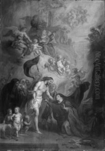 Christ Resurrected Reveals Himself to his Mother by Theodoor van Thulden