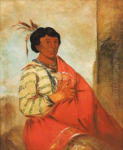 Gaw-zaw-que-dung, He Who Halloes by George Catlin
