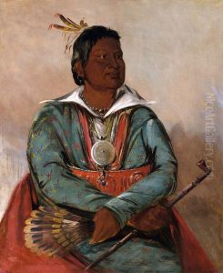 Mo-sho-la-tub-bee, He Who Puts Out and Kills, Chief of the Tribe