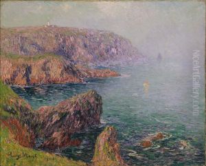 Cliffs at Ouessant, Brittany by Henry Moret