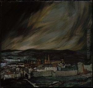 Castilian Landscape by Ignacio Zuloaga