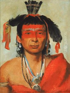 Mash-kee-wet, a Great Dandy by George Catlin