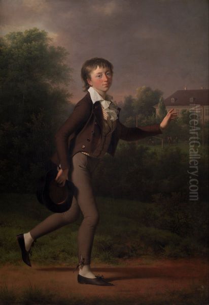 A Running Boy. Marcus Holst von Schmidten - view 1