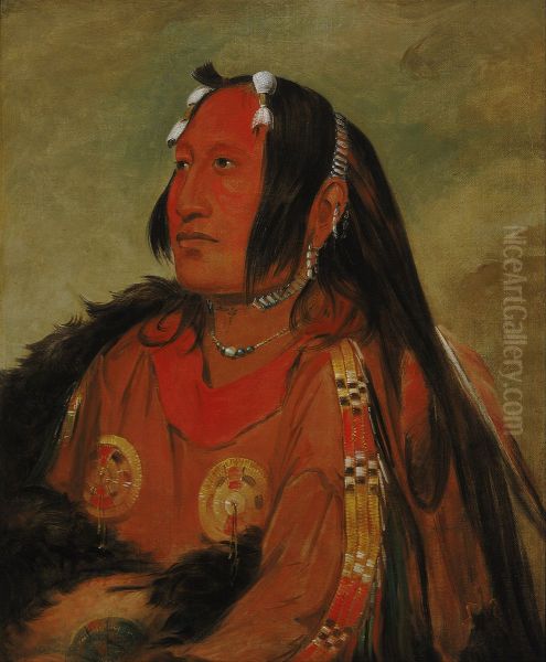 Wi-jun-jon, Pigeon's Egg Head (The Light), a Distinguished Young Warrior - view 1