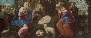 The Nativity by Jacopo Tintoretto