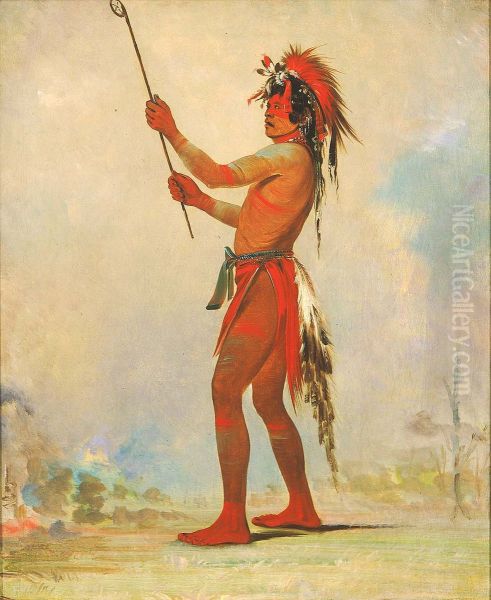 We-chush-ta-doo-ta, Red Man, a Distinguished Ball Player - view 1