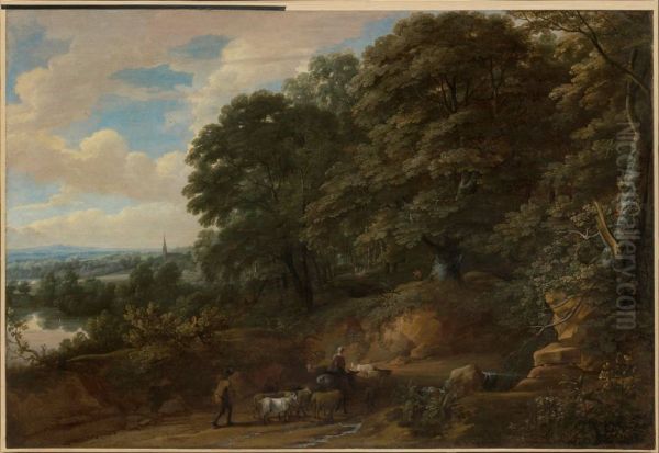 Road through a Forest - view 1