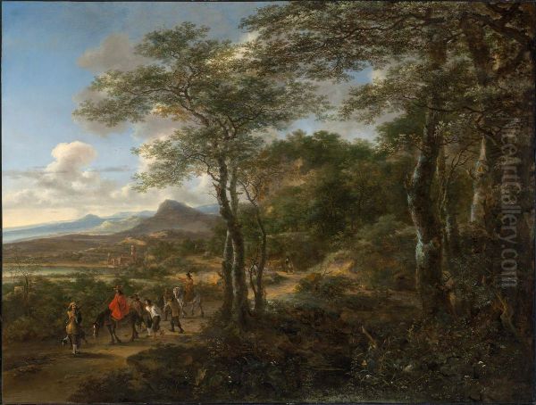 Bandits Leading Prisoners - view 1