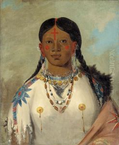 Tis-se-woo-na-tis, She Who Bathes Her Knees, Wife of the Chief