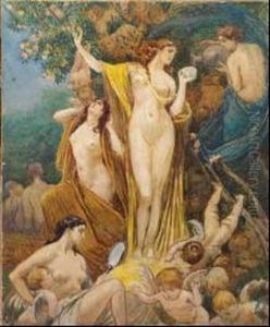 La Fonte Della Verita by Basilio Cascella