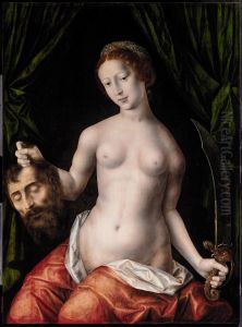 Judith with the Head of Holofernes by Jan Matsys