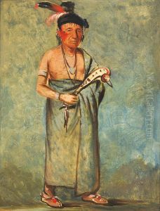 Span-e-o-nee-kaw, The Spaniard by George Catlin