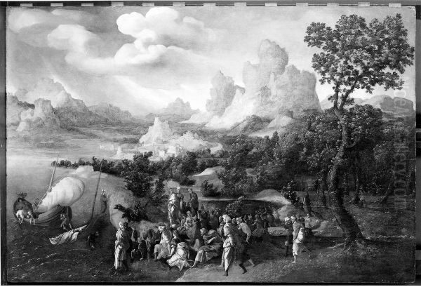 Christ Preaching on the Sea of Galilee - view 1