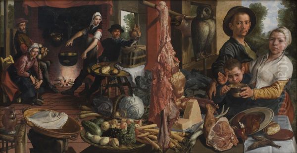 Det fede kokken. "Voluptas Carnis" - view 1