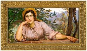 Giovane Contadina by Basilio Cascella