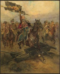 Cavalry Charge by Edouard Detaille