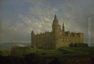 Kronborg set fra nordbastionen