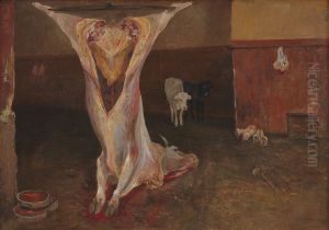 Carcase of an Ox. Rome by Theodor Esbern Philipsen