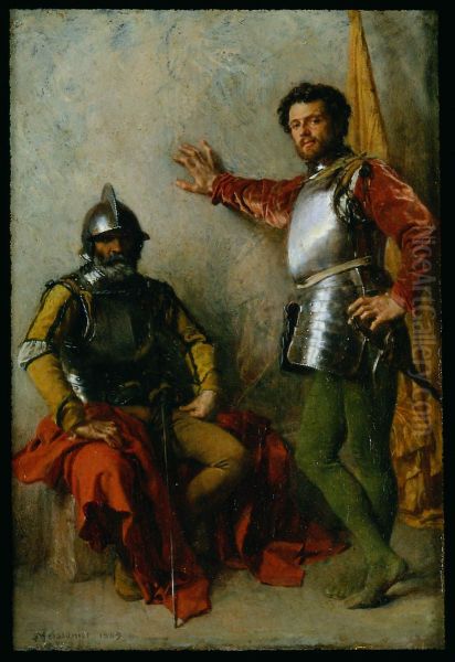 Two Soldiers - view 1