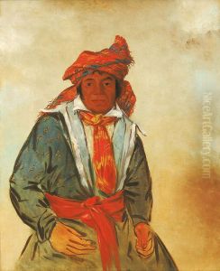 Wat-al-le-go, a Brave by George Catlin