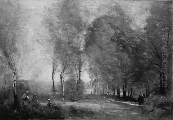 Peasants in a Clearing near Arras - view 1