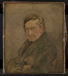 Portrait of the Animal Painter C.D. Gebauer Portrait of the Animal Painter C.D. Gebauer