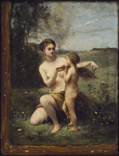 Venus Clipping Cupid's Wings - view 1