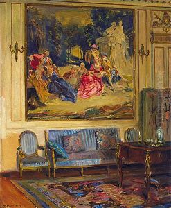 Boudoir, Chateau de Chaalis