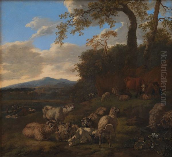 The Flock of Sheep - view 1
