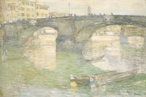 Ponte Santa Trinita by unknown