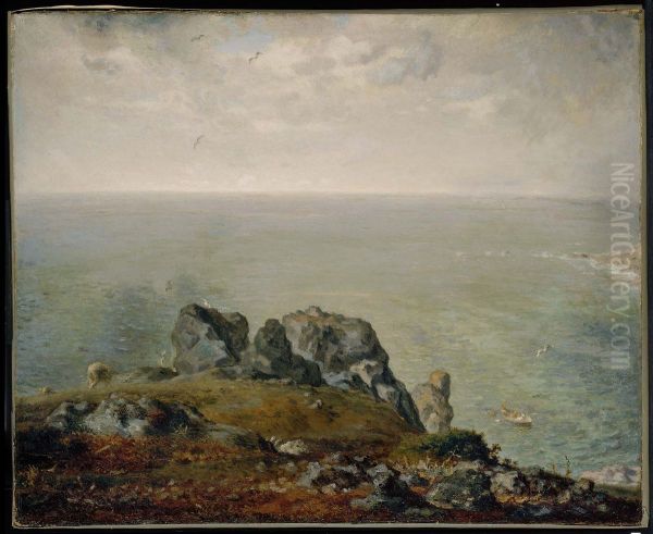 Cliffs at Gruchy - view 1