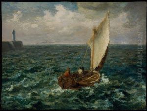 Fishing Boat by Jean-Francois Millet