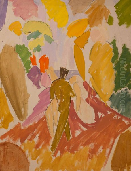 Faun og nymfe - view 1