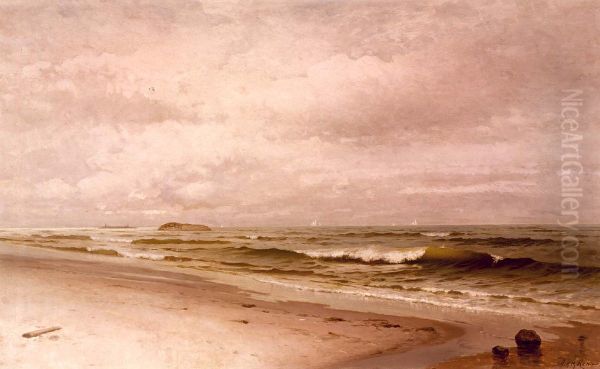 Beach of Bass Rocks, Gloucester, Massachusetts - view 1