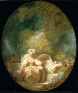 The Good Mother by Jean-Honore Fragonard