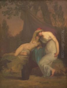 Den graeske digter Sappho og mytilenerinden