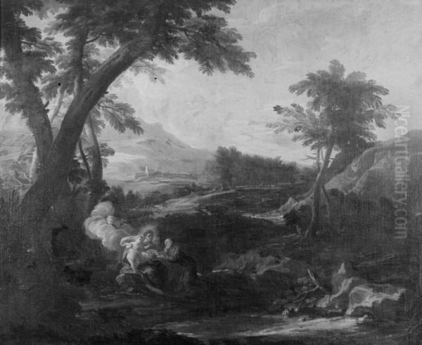 The Rest on the Flight into Egypt - view 1
