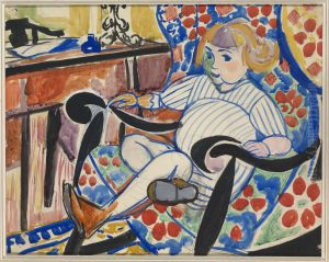 Gouache by Henry Lyman Sayen