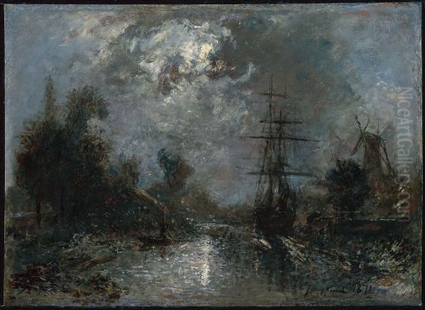 Harbor by Moonlight - view 1