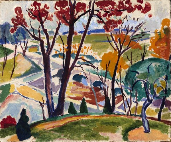 Landscape, Bridge, Huntingdon Valley - view 1