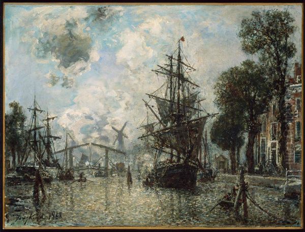 Harbor Scene in Holland - view 1