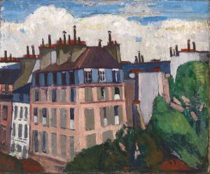 Rooftops, Paris by Henry Lyman Sayen