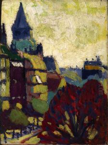 St. Germain des Pres by Henry Lyman Sayen