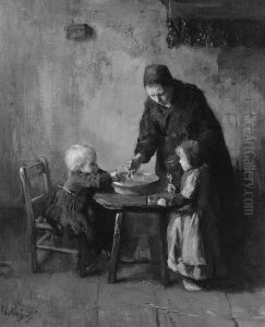 Mid-day Meal by Albert Neuhuys